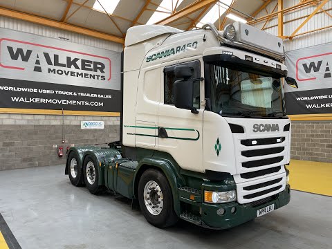 New In Stocklist For Sale: SCANIA R450 *EURO 6* HIGHLINE 6X2 TRACTOR UNIT – 2014 – WP14 LBU