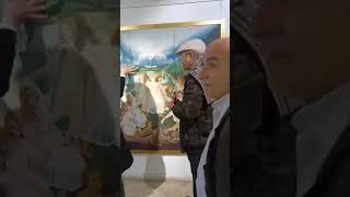 لقطة من معرض فني 5