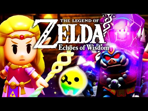 Zelda: Echoes of Wisdom - Full Game Walkthrough | 100% No Damage Gameplay