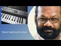 Idayaraga Ramana Dukham Identifying Basic Keyboard Notes Of Pallavi Raveendran
