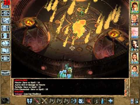 Let's Play Baldur's Gate 2, Part 110 - Planar Sphere (Furnace Room)