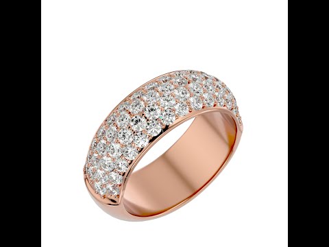 Inel Semi-Eternity Extraordinary Briliant Aur 18k Pure Diamonds - Nadia
