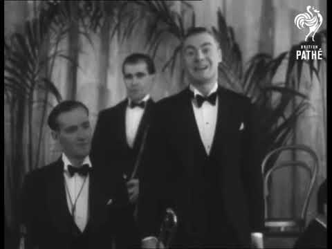 Roy Fox & His Band Newsreel w/ cut clip