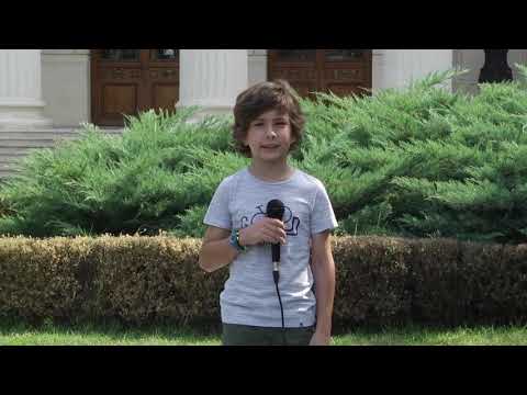 MIHNEA DAN, elev al Școlii TV pentru copii Dicție.ro relatează despre Ateneul Român