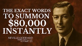 🔥 Stop Asking — Command The Universe To Send You $80,000! 💰✨ (These Exact Words) ! Navill Goddard