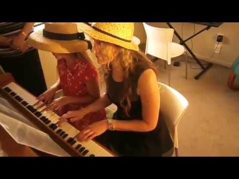 Straw Hat Strut - Nadine and Angela