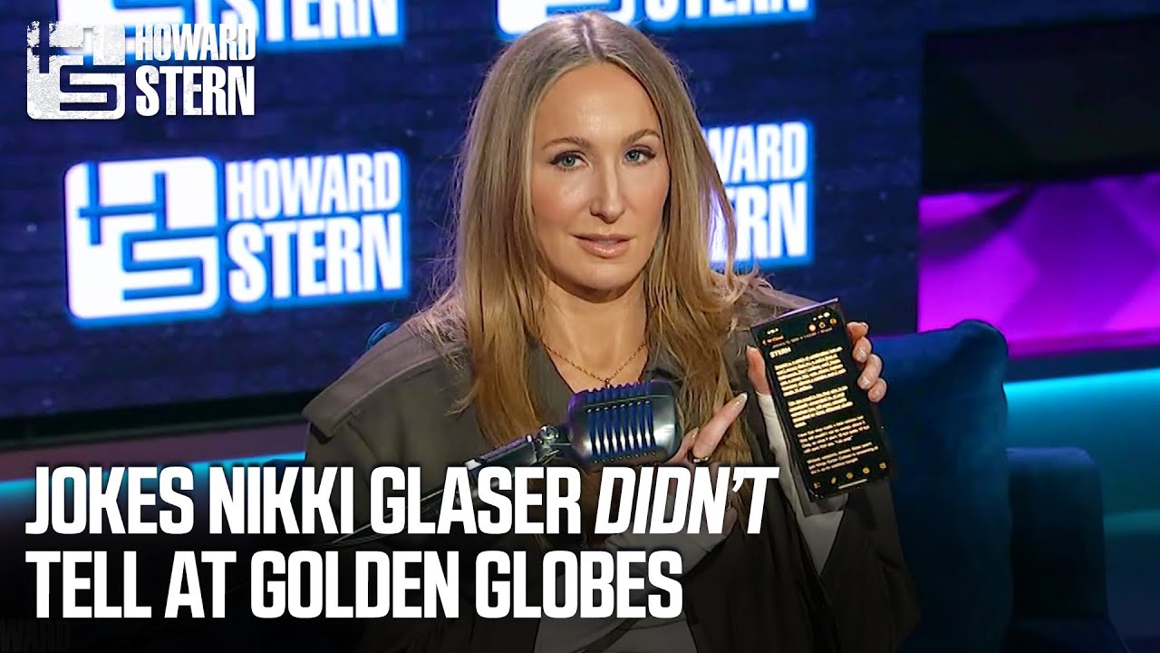 Nikki Glaser Reveals What Jokes She Cut From Her 2026 Golden Globes Monologue - YouTube