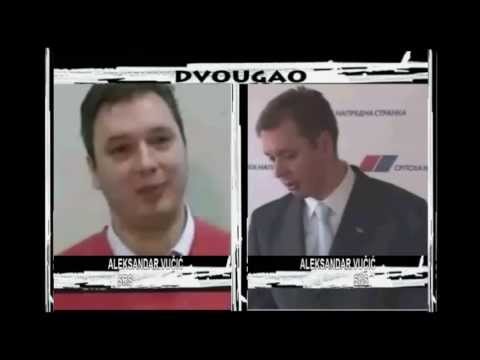 Двоугао: Александар Вучић VS. Аlexandar Vučić