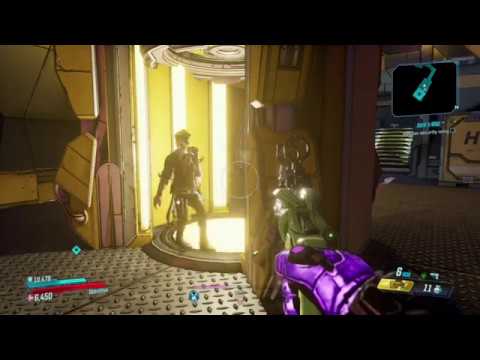 BorderLands 3 Timothy Lawrence Impersonating Handsome Jack in Moxxi's Heist of the Handsome Jackpot