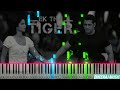 Ek tha tiger | Romantic bgm | Piano tutorial by Dheeraj Kumar