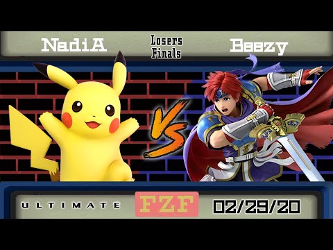 NadiA (Pikachu) vs. Beezy (Roy) - Losers Finals - Flat Zone February 2020
