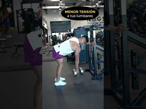 Como hacer el remo con mancuernas para espalda?