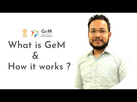 What is GeM | GeM Registration | GeM Portal kya hai | Government e Marketplace #GeM | GeM Buyer Reg