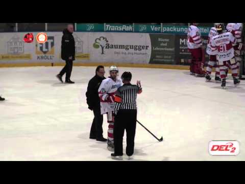 *25. DEL2-Spieltag" EC Bad Nauheim - EVL Landshut 2:6 (0:1, 1:2, 1:3)