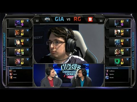 EU LCS Expansion RG vs GIA Game 2 Highlights