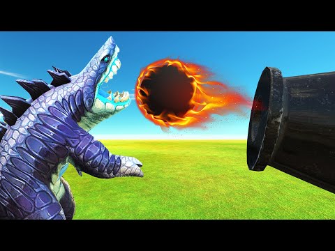 Evolving into Monster Kaiju Then Crossing the Canon Bridge - Animal Revolt Battle Simulator [ARBS]