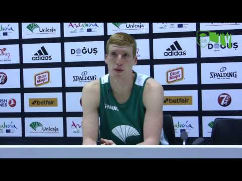 Alberto Díaz: "Queremos seguir escalando puestos en Liga Endesa"