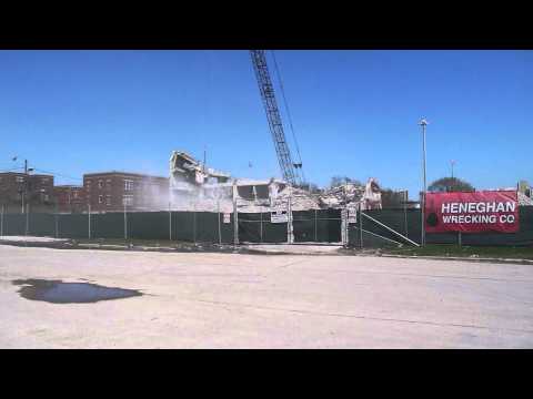 The last Cabrini-Green high-rise is almost gone