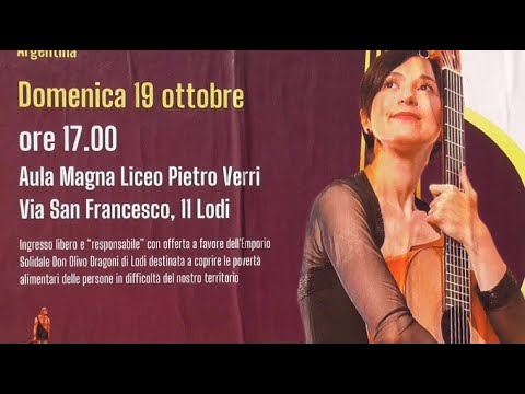 MIRTA ALVAREZ IN CONCERTO A LODI