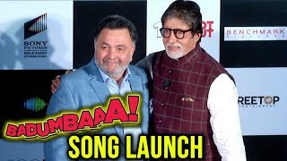 102 Not Out | BADUMBAAA Song Launch By Amitabh Bachchan, Rishi Kapoor | Full Event