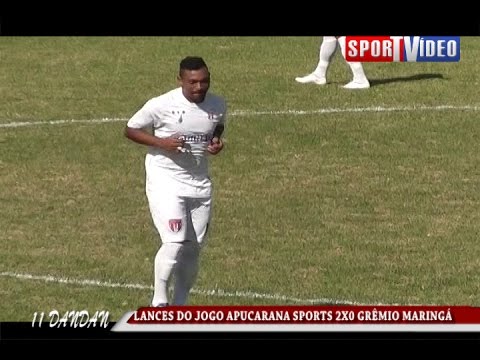 DANDAN - Lances do jogo APUCARANA SPORTS 2X0 GRÊMIO MGÁ.