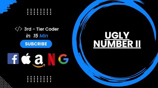 Daily Leetcode challenge🔥| Ugly Number II | Asked by Microsoft!!  | In 15 mins