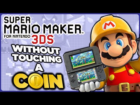 Is it possible to beat Super Mario Maker for Nintendo 3DS without touching a single coin?