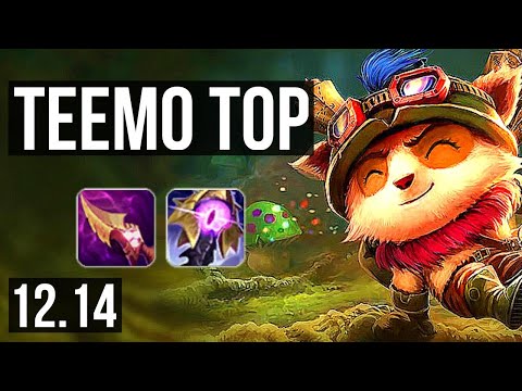 TEEMO vs KARMA (TOP) | 6/0/6, Rank 4 Teemo, Dominating | KR Master | 12.14