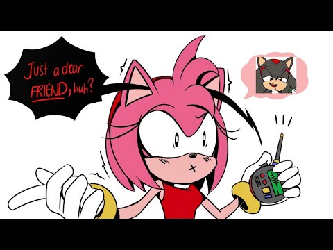 ShadAmy - She's Just a Friend? (Sonic Comic Dub)