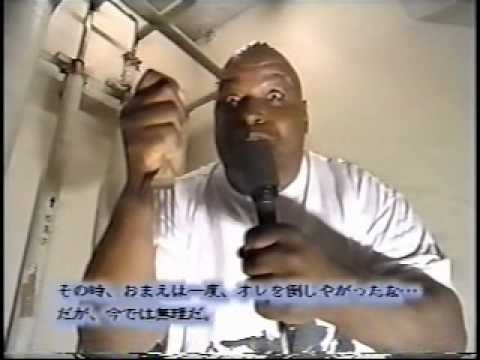 Abdullah the Butcher wants Tenryu to "taste the fork"