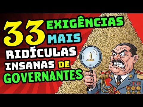 33 of the most ridiculous and insane demands of rulers.