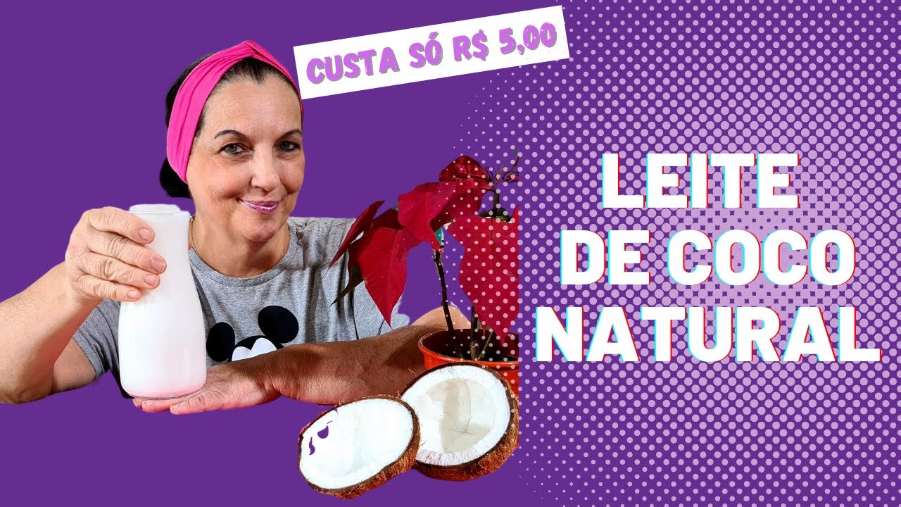 Leite de Coco natural