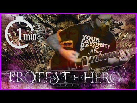 ‘Fortress’ in 60 seconds (Protest The Hero cover)