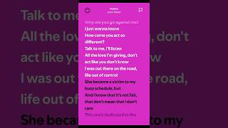 Flatline - Justin Bieber (Lyrics)