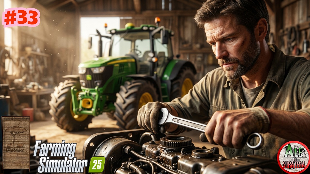 FACCIO MANUTENZIONE ALLA FARM || FARMING SIMULATOR 25 gameplay ITA || ETRURIA #33