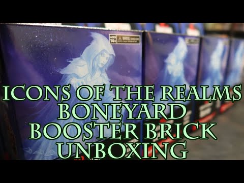 Icons of the Realms Boneyard Booster Brick Unboxing