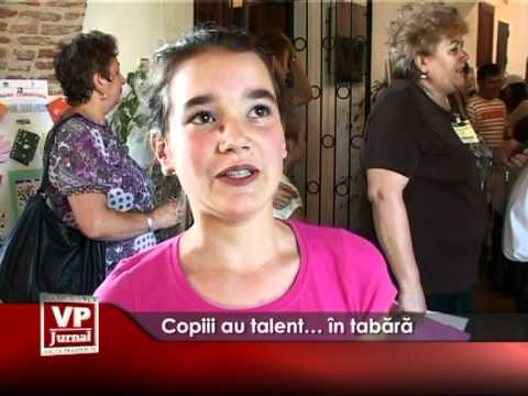 Copiii au talent…, în tabără