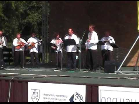 Petro Kuzmjak Band - "Americki Men" - on Podvihorlatský Folklórní Festival - Snina, Slovakia