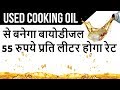 Used Cooking Oil से बनेगा बायोडीजल RUCO Initiative By FSSAI Current Af