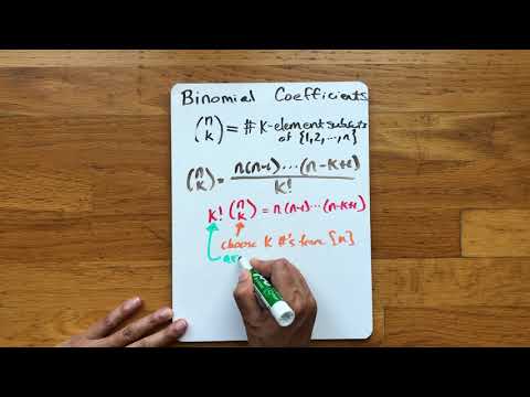 Math532 - 2.2 - Binomial Combinatorics