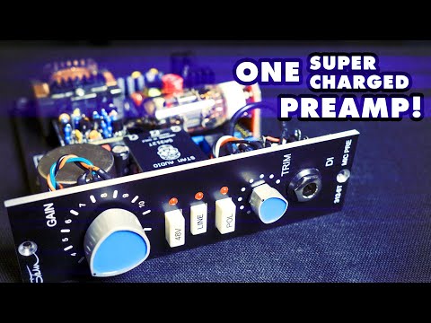 Stam Audio 312-5T | A supercharged API clone 500-series preamp