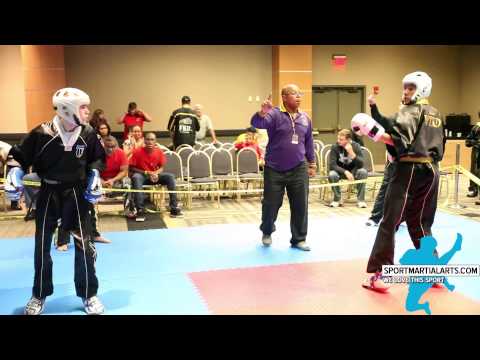 Blake Spence vs Aj Basrico - Junior Team Sparring - NA International Champs 2014