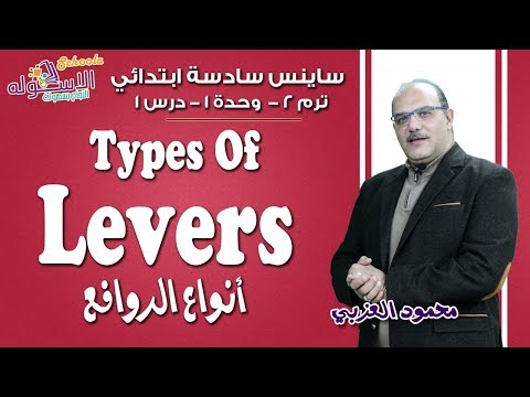 شرح ساينس سادسة ابتدائي  | Types Of Levers | تيرم2 - وح1 - در1 | الاسكوله