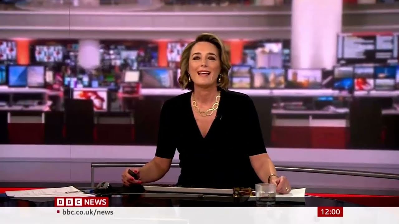 BBC News Channel: Titles Refresh and Technical Difficulties (12pm TOTH) - April 3rd, 2023