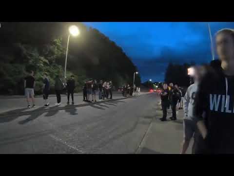 Nielegalne wyścigi wypadek 0.x