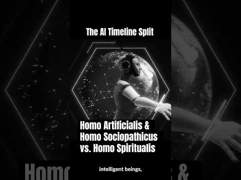 The AI Timeline Split Explained! Homo Artificialis vs. Homo Spiritualis #ai #higherconsciousness