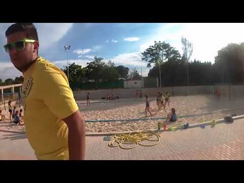 BM SANSE 2 - 1 BM GETASUR JUVENIL FEMENINO BALONMANO PLAYA LIGA DE MADRID 19/05/2018