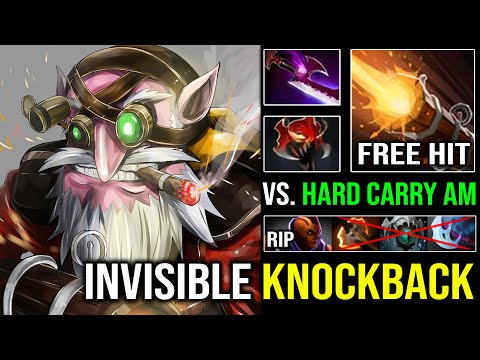 When Sniper Got Out of Control | 100% Free Hit Sneaky Invisible Against Hard Carry AM Pro Dota 2
