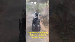 XMachines Spraying Robot - Compact #agriculture #greenhouses #polyhouse #spraying #agritech