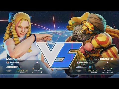 SF5: MAGO (KARIN) VS SF5-SAVE (DHALSIM)